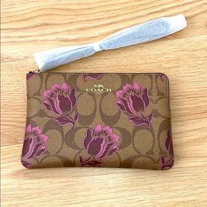 COACH small wristlet wallet purse